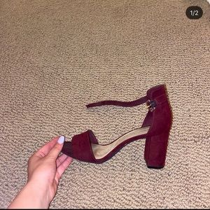 Old navy burgundy heels